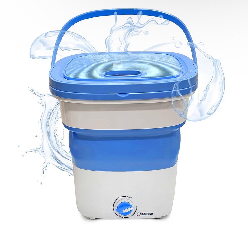 Pyle Pure Clean Foldable Mini Washing Machine – Portable & Lightweight