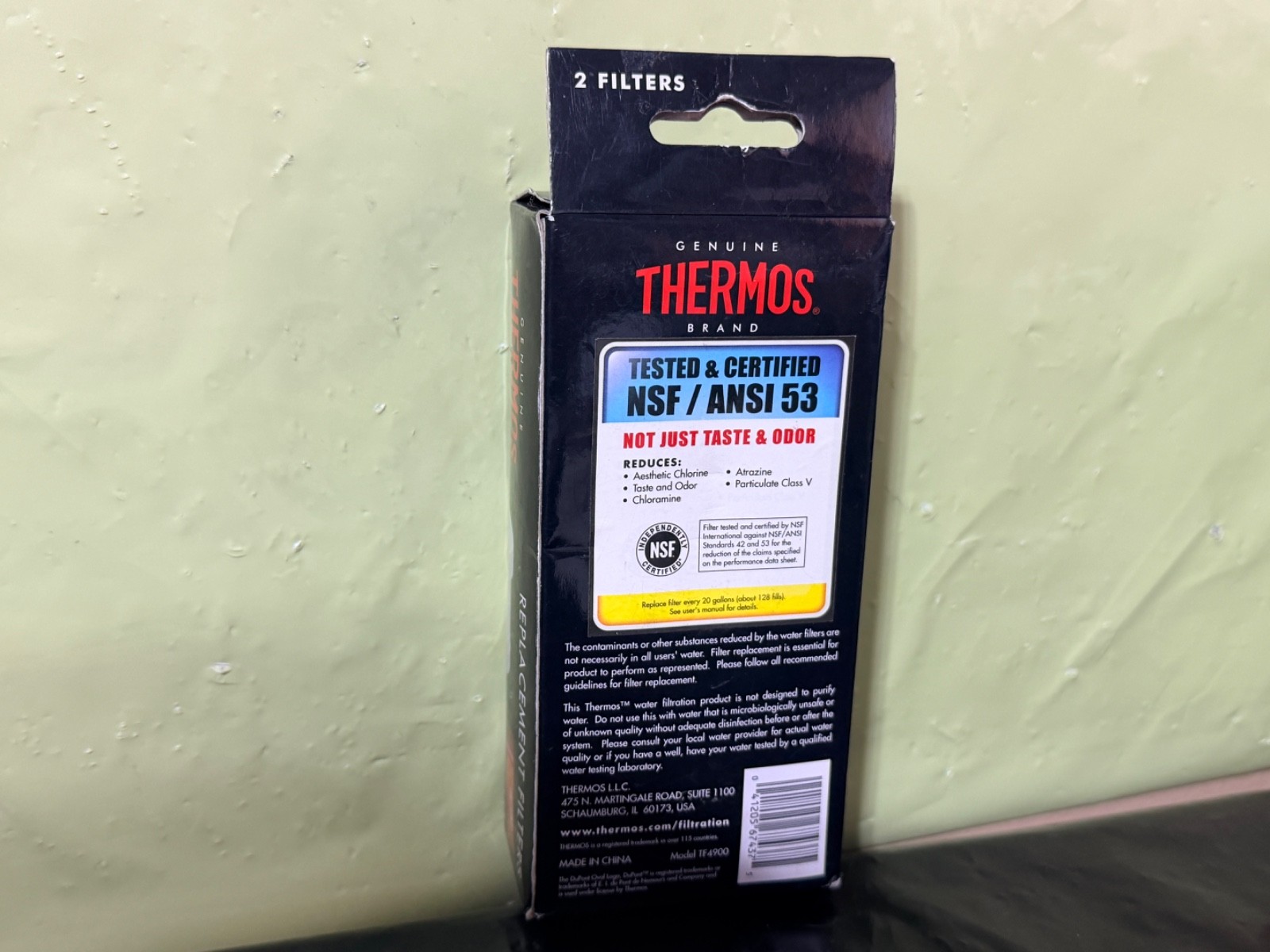 New Genuine Thermos NSF/ANSI Replacement Filters White (2 Filters) gallery