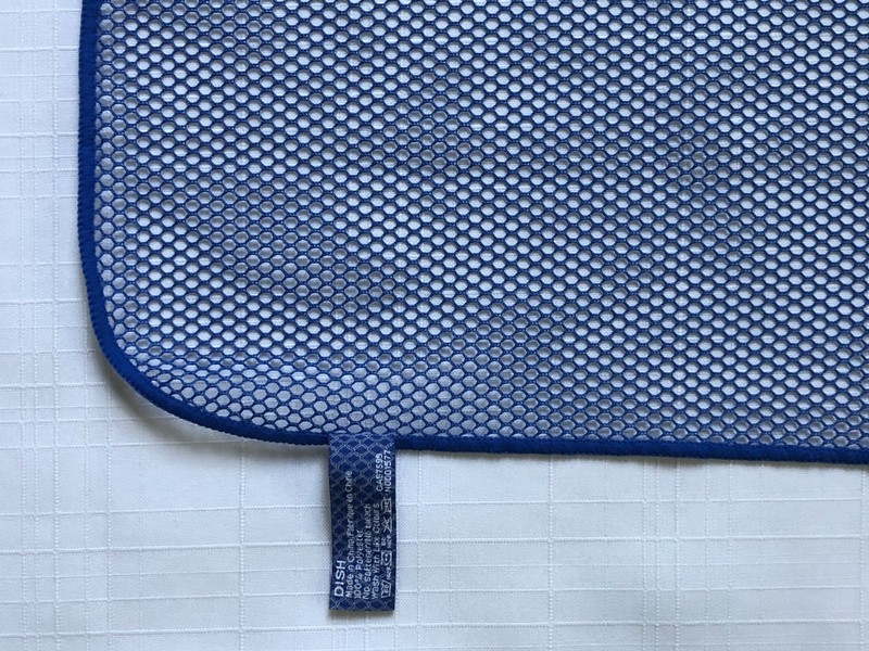 NORWEX Blue Mesh Dishcloth - Solid Polyester Modern Kitchen Cloths - NEVER USED gallery