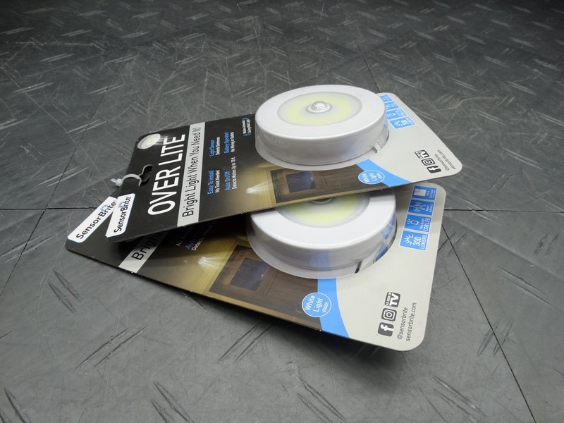 Sensor Brite Over Lite Motion Activated LED Ceiling Light 300 Lumens (Lot of 2) gallery