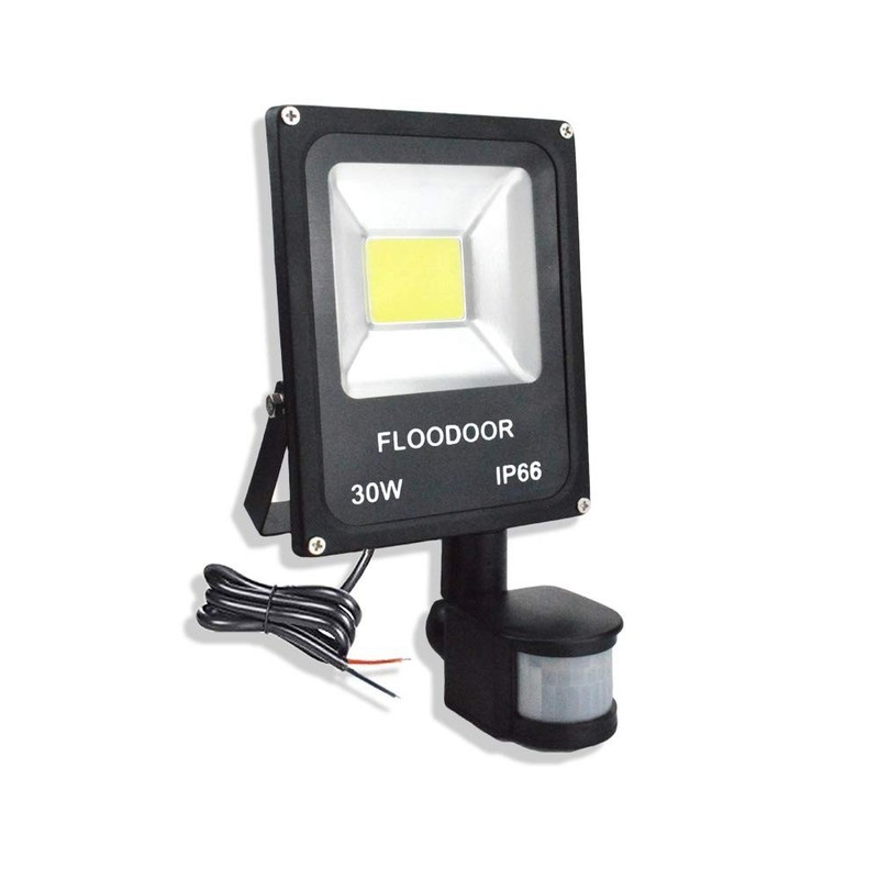 30W LED Motion Sensor Floodlight - Waterproof, Super Bright 2700LM, 6000K Daylig gallery
