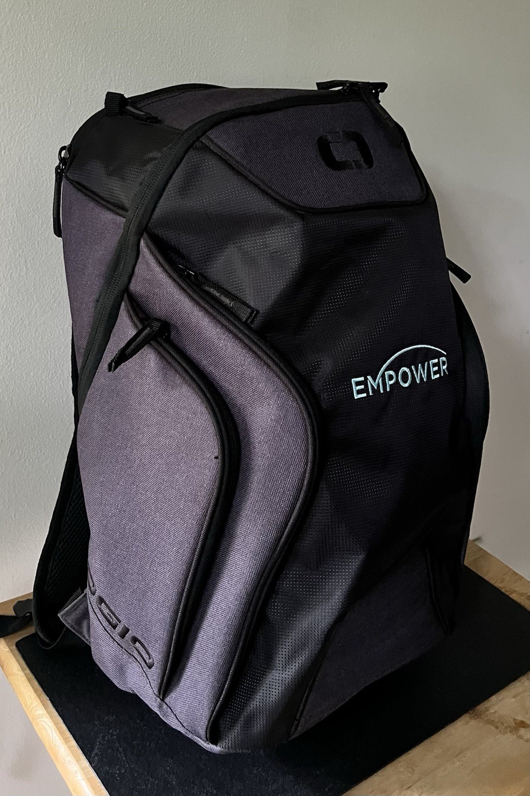 Ogio Hatch Black Heather Grey Backpack 2