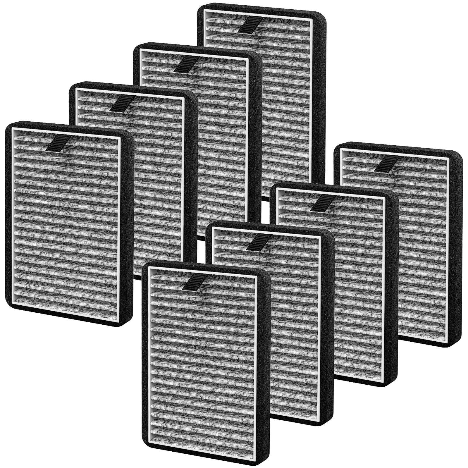 8 Pack DSTx HEPA + Carbon Filters Replacement Compatible with Clarifion DSTx ... gallery