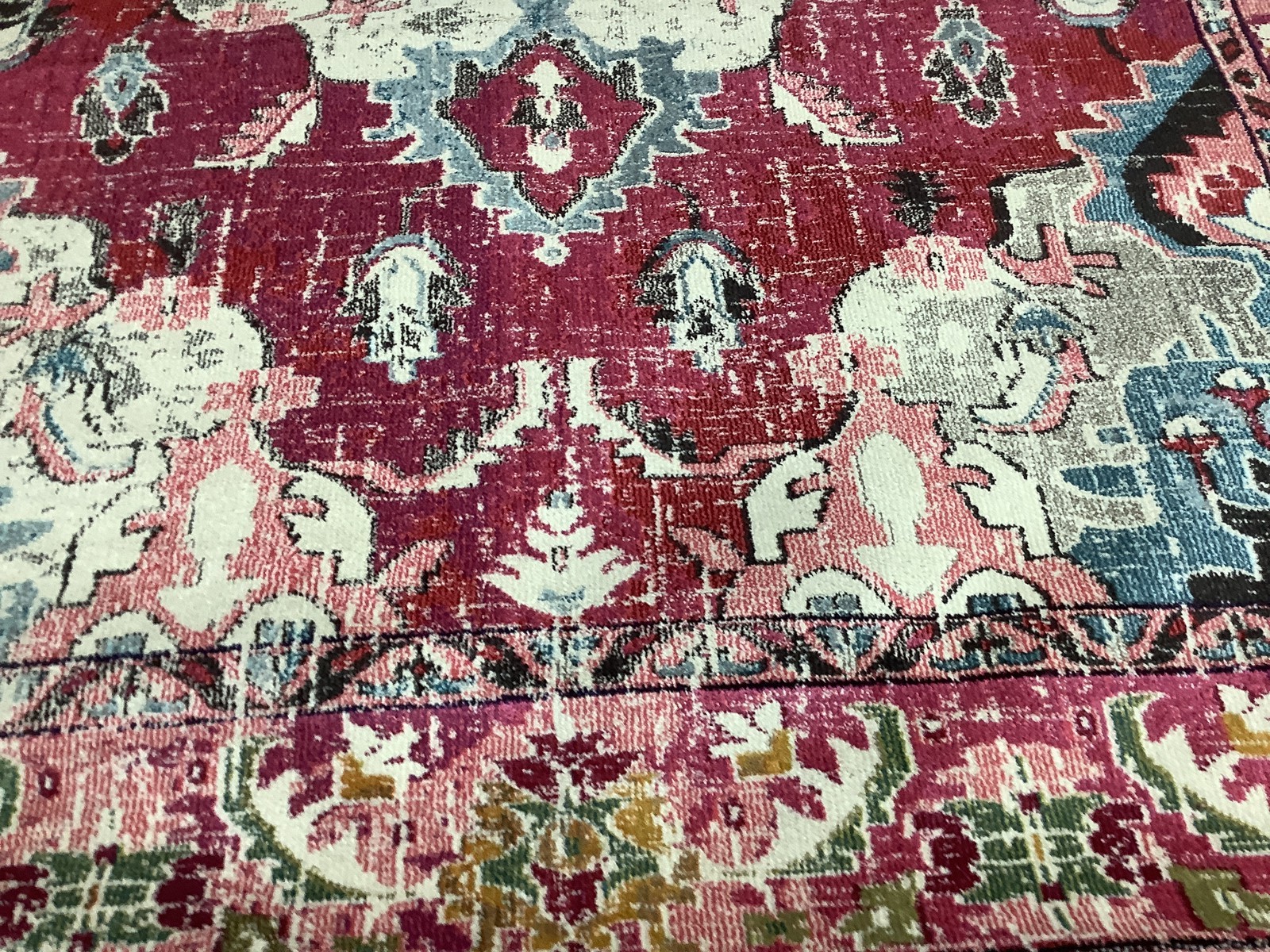 PINK / MULTI 9'-0" x 12'-0" Flaw in Rug, Reduced Price 1172685252 MNC243D-9 gallery
