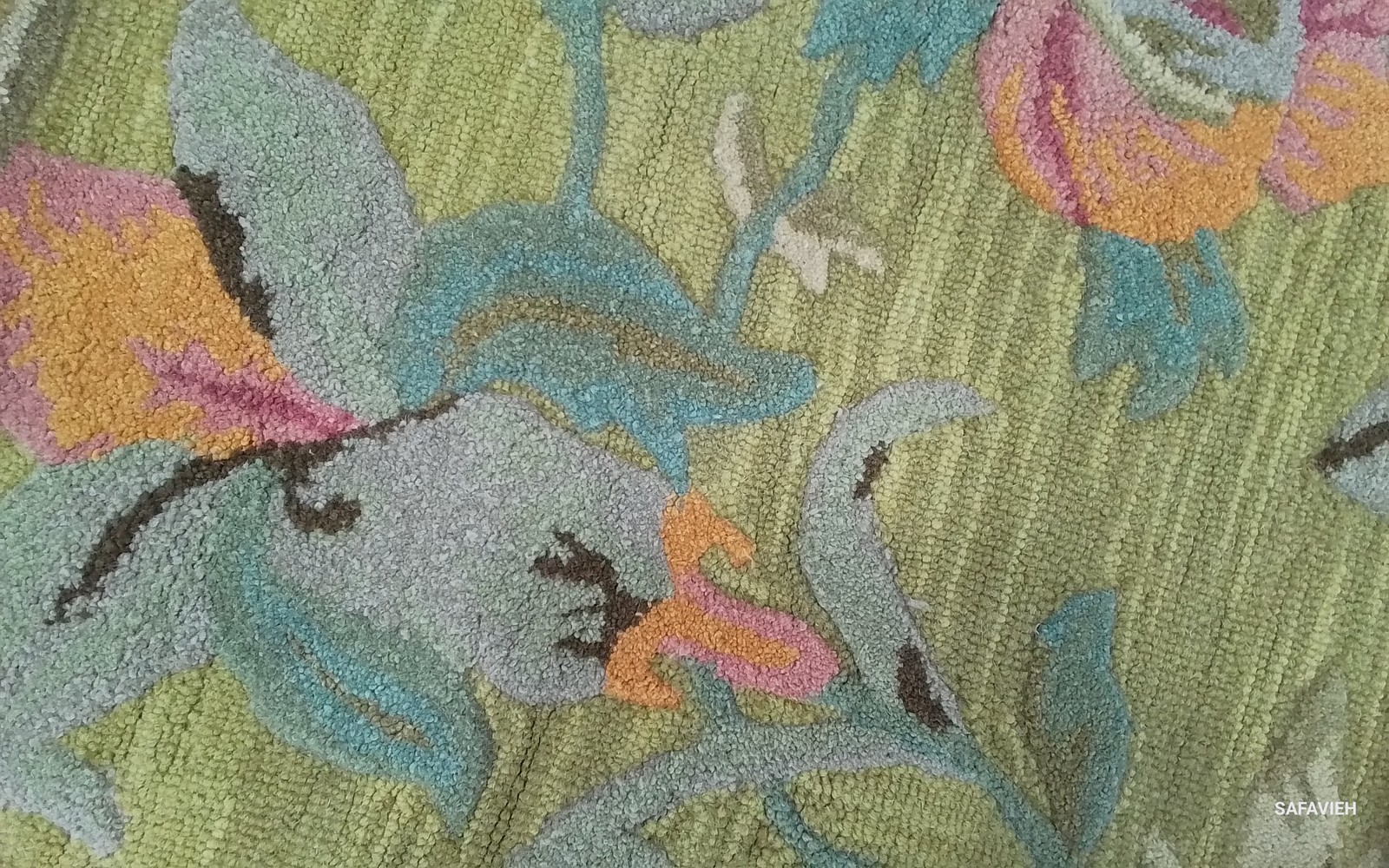 GREEN / MULTI 4'-0" x 6'-0" Flaw in Rug, Reduced Price 1172798423 BLM785A-4 gallery