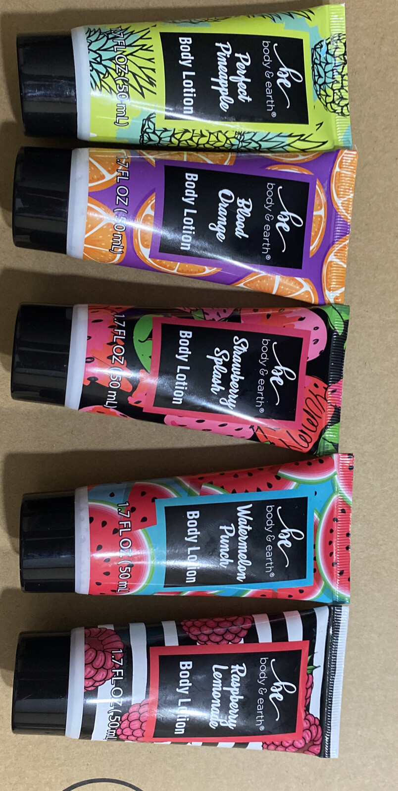 Be Body & Earth Watermelon Raspberry Blood Orange Strawberry Perfect Pineapple gallery