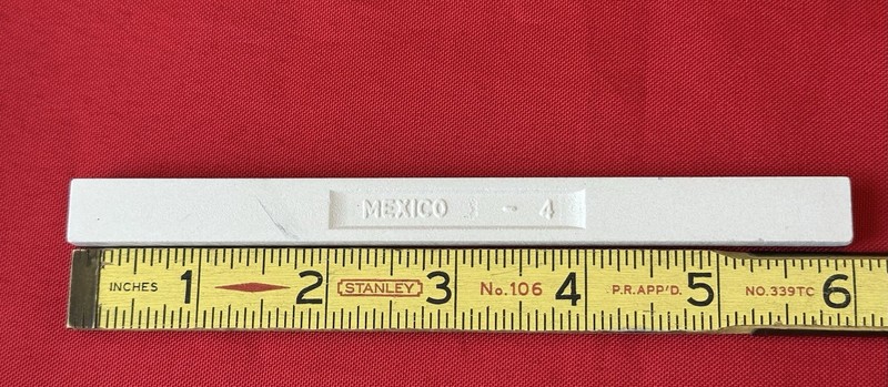 1 pc. Navy Blue: Ceramic Tile... Pencil - Liner - Sizzle: 1/2" X 6" by A.O. New gallery