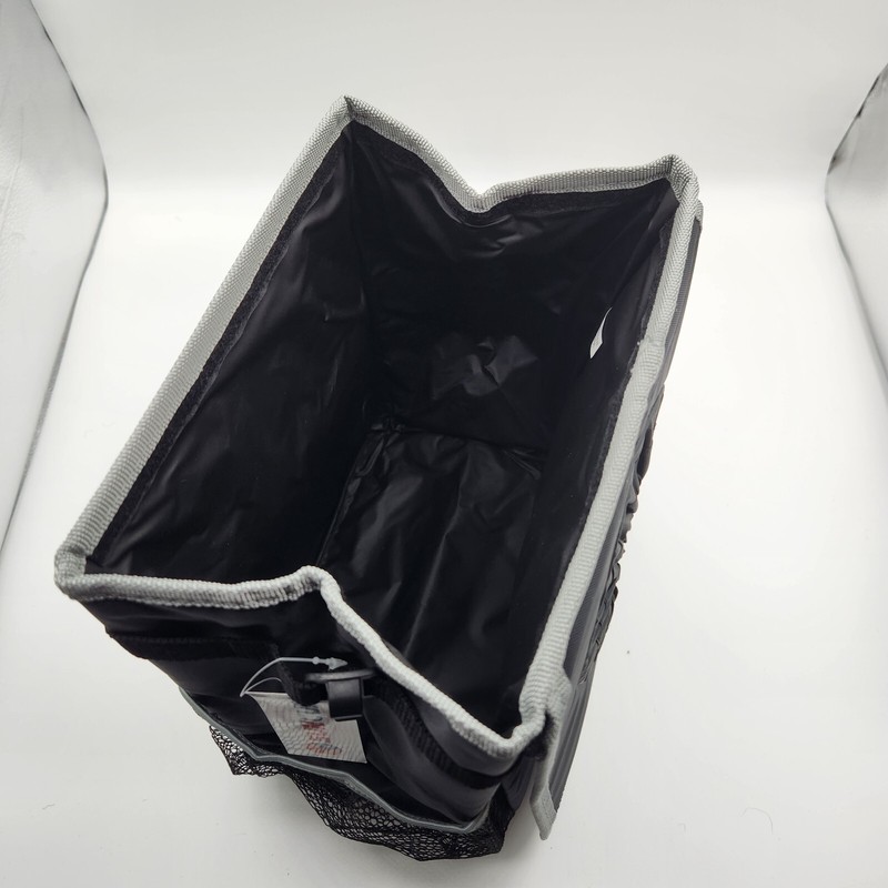 SUN CUBE Car Trash Can - Mesh Pockets, Elastic Opening - Waterproof & Leakproof gallery