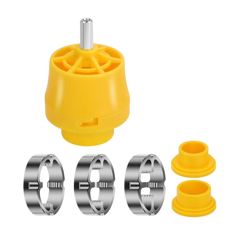 High Quality PVC Thread Maker Tool Pipe Threader with 3 Dies for Electric Drill gallery