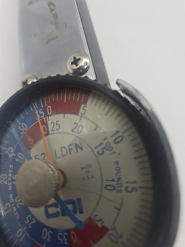 CDI Dial Torque Wrench , Model 252LDFN, Range 0-25 Ft.lb gallery