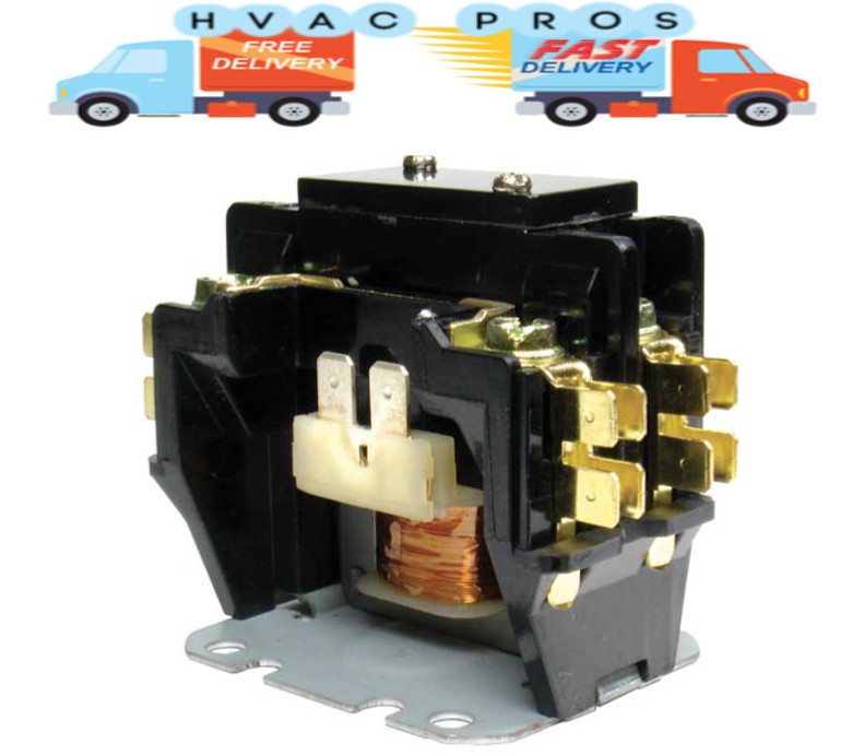 Carrier Bryant Payne Condenser Contactor Relay Single 1 Pole 30 Amp HN51KC024. gallery