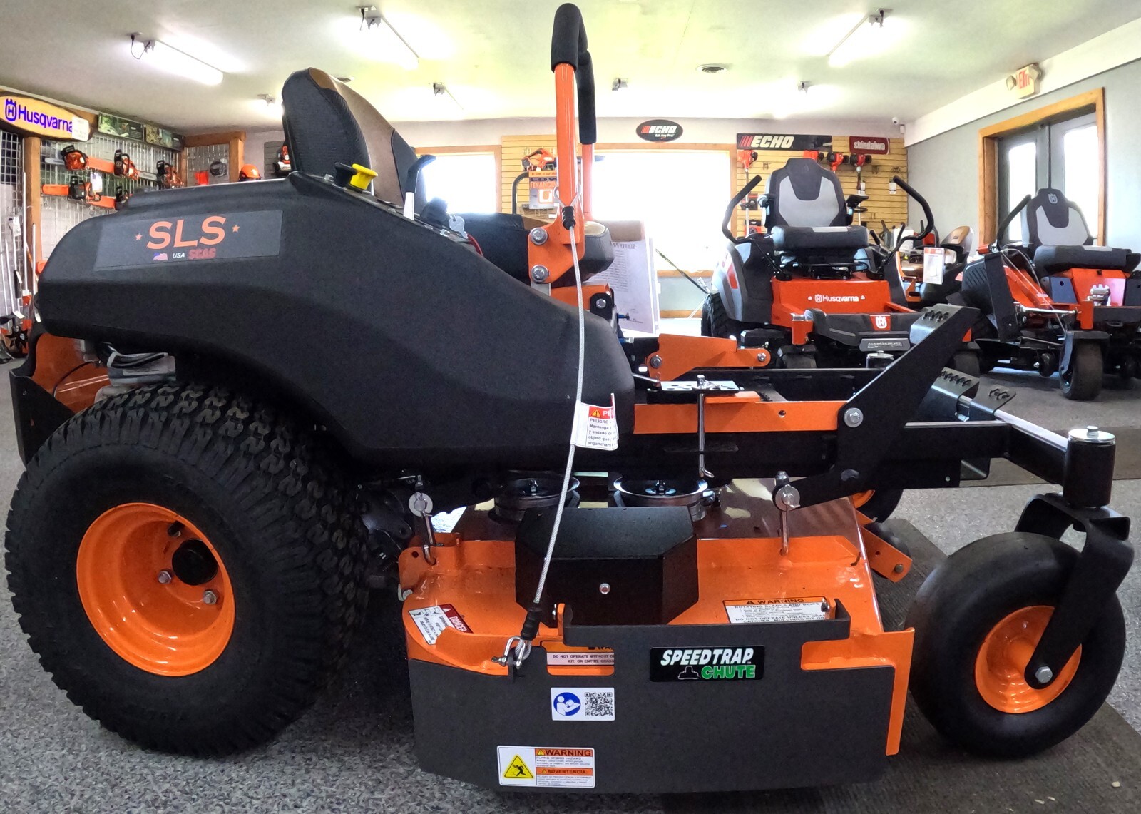 Speedtrap® Chute Blocker Scag® SLS™ 52" & 61" Mowers (30 second install! gallery