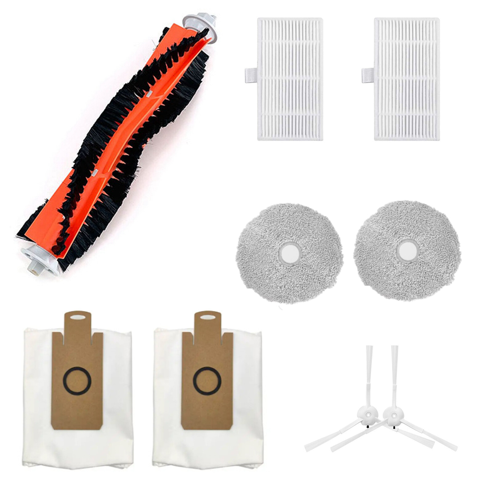 Sweeper Main Brush/Filter/Side Brush/Dust Bag/Wipe for Lydsto W2 Sweeping Robot gallery