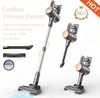 Cordless Stick Vacuum Cleaner 2200mAh 40Min Self Standing Gold gallery