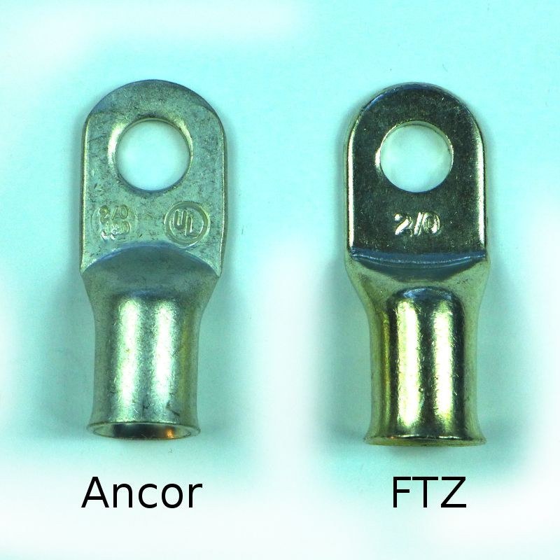 Battery Cable Terminals - Tin Plated FTZ Heavy Duty Starter Lugs gallery