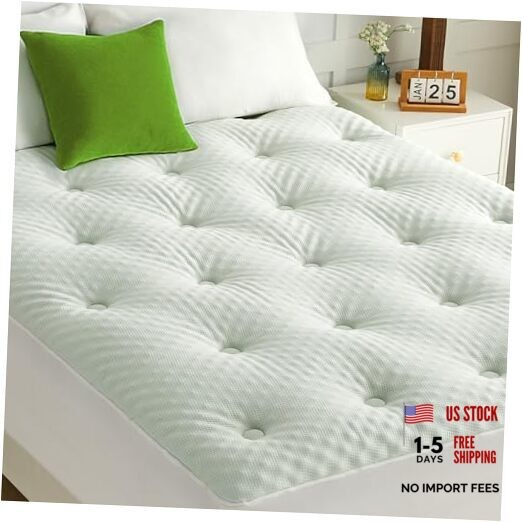 Reversible Mattress Topper Egg Crate Queen White - Egg Crate Memory Foam gallery