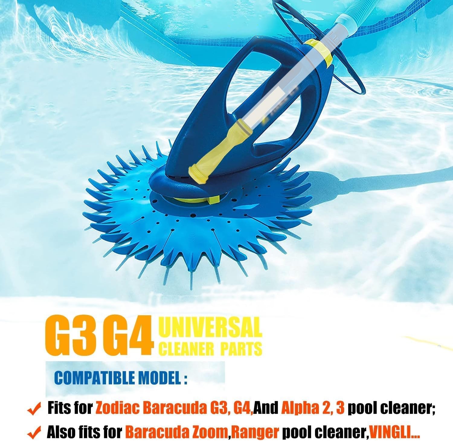 2PCS W69698 Long Life Diaphragm W/ Ring W81600 For Baracuda Pool Cleaner G3 G4 gallery