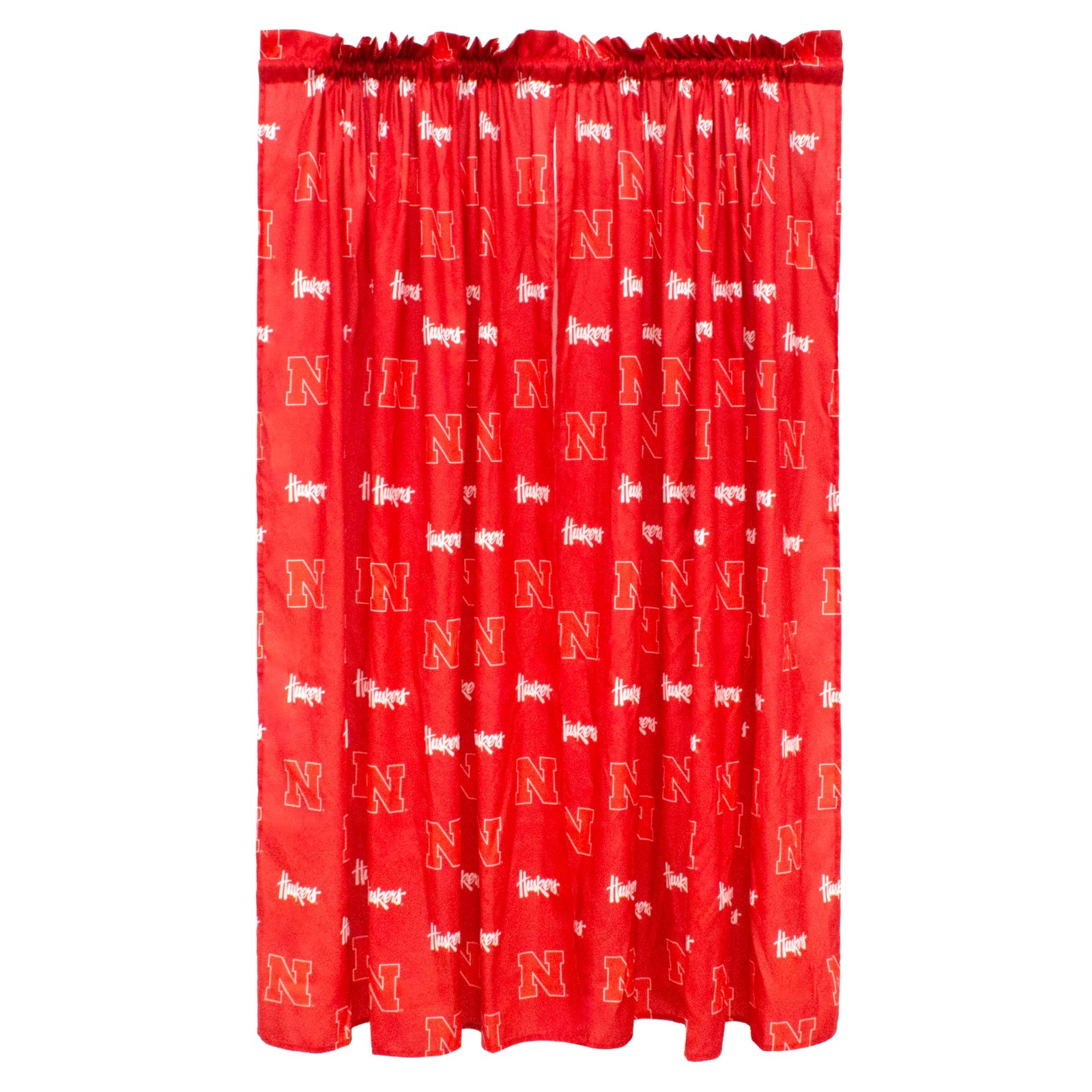 College Covers Everything Comfy Nebraska Cornhuskers Curtain Panel Set 2 Panels gallery