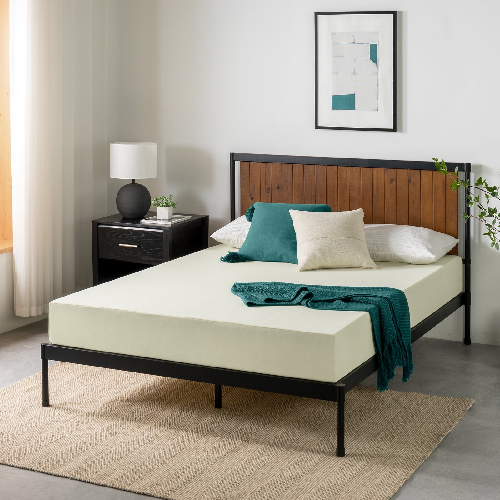 ZINUS Cooling Airflow Tight Top Memory Foam Mattress Breathable Deluxe Comfort gallery