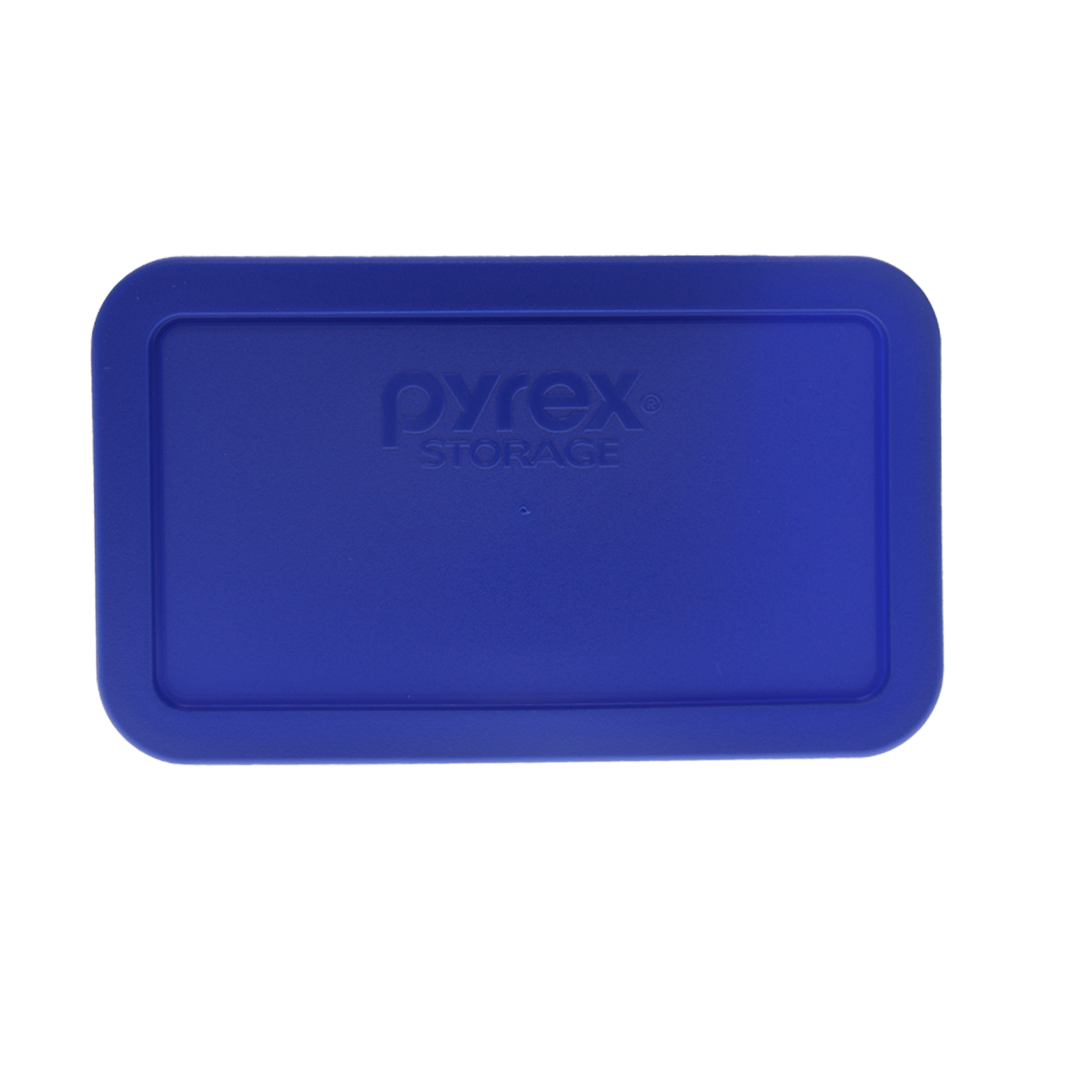 Pyrex 7214-PC Cadet Blue Rectangle Plastic Food Storage Replacement Lid (4-Pack) gallery