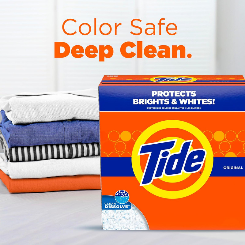 Tide Powder Laundry Detergent, Original Scent, 75 Loads, 85 Oz gallery