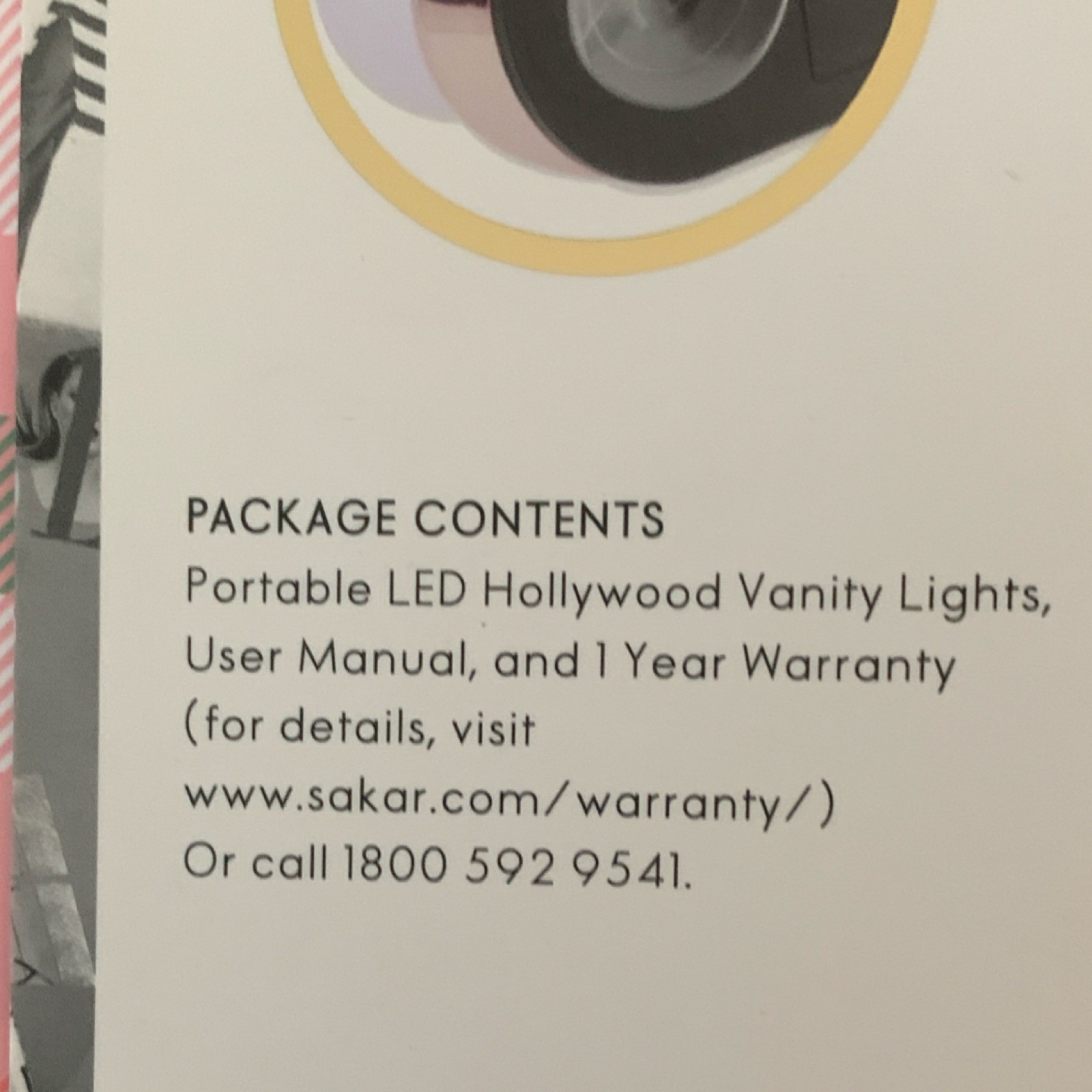 ELLE LED Vanity Lighting Wall Mounted White EL1410 Indoor CE Marking gallery