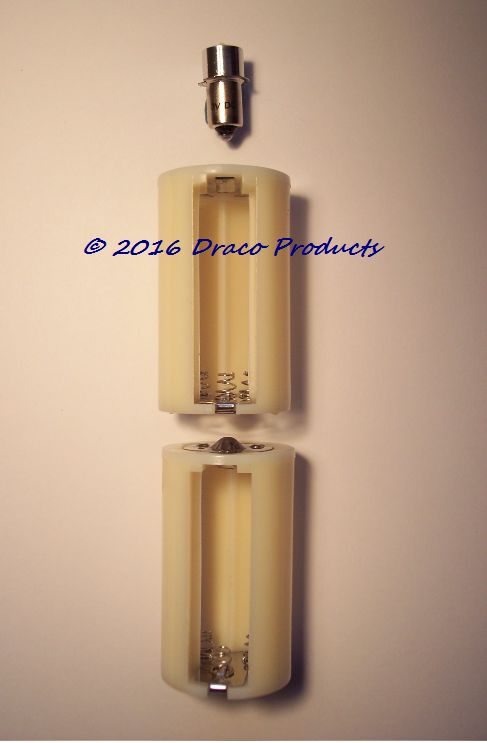 FLASHLIGHT 5-Watt 250+ Lumen 1.5-9V LED and 3-AA to 2D-Cell battery adapter KIT gallery