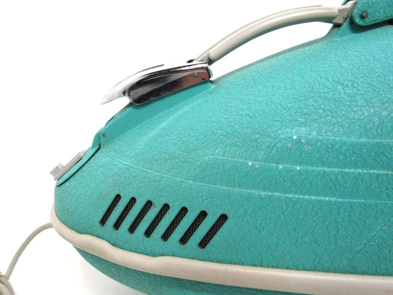 Interstate Compact Electra Cor 0-6 Anniversary Model MCM Vacuum - Turquoise gallery