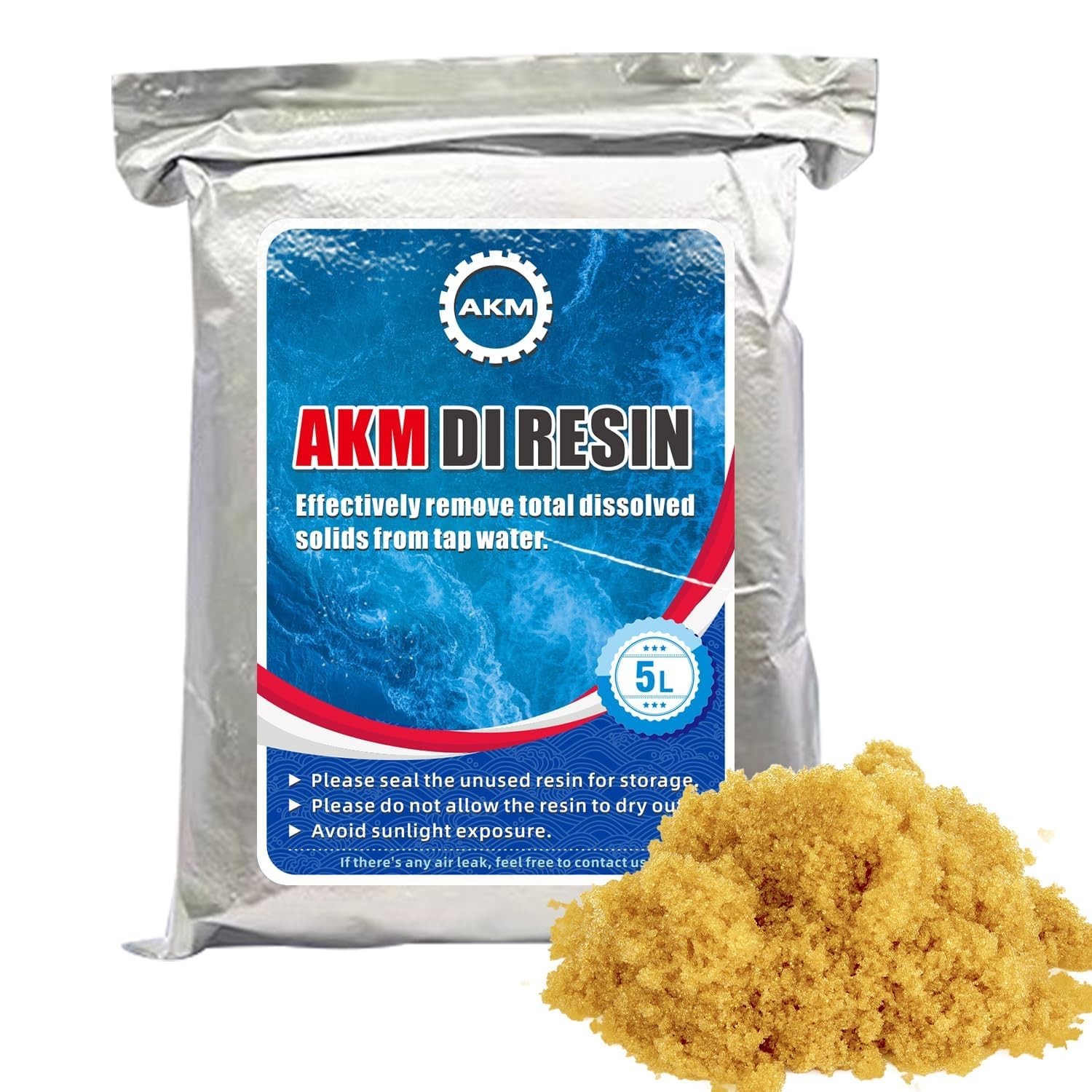 Mixed Bed Deionized Resin Filter Fill for Spotless Car Wash System - 5 Liters gallery