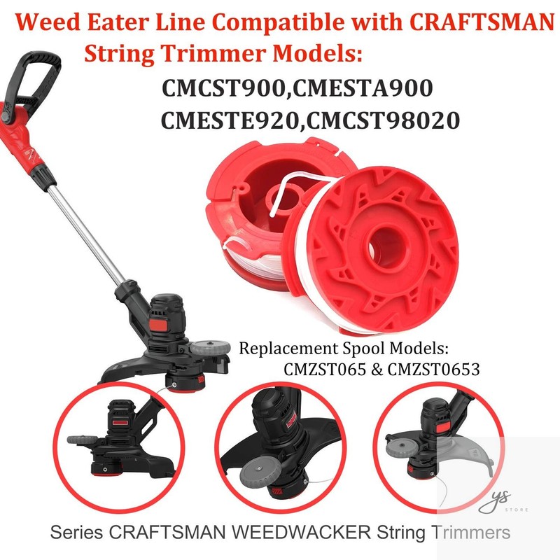 CMZST0653 CMZST065 Weed Eater String Trimmer Line 0.065" 30Ft for Craftsman gallery