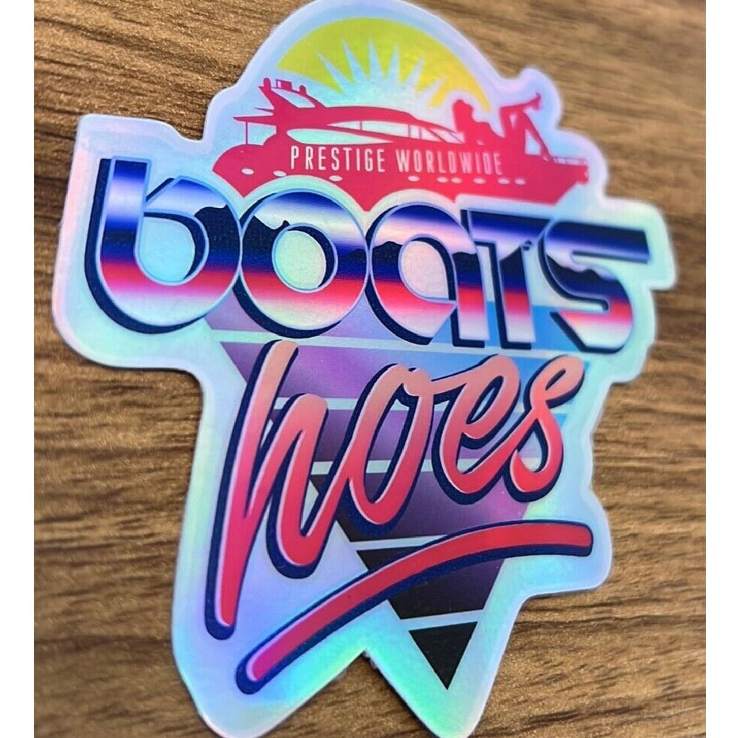 Step Brothers | Prestige World Wide | Boats and Hoes | Vinyl Sticker gallery