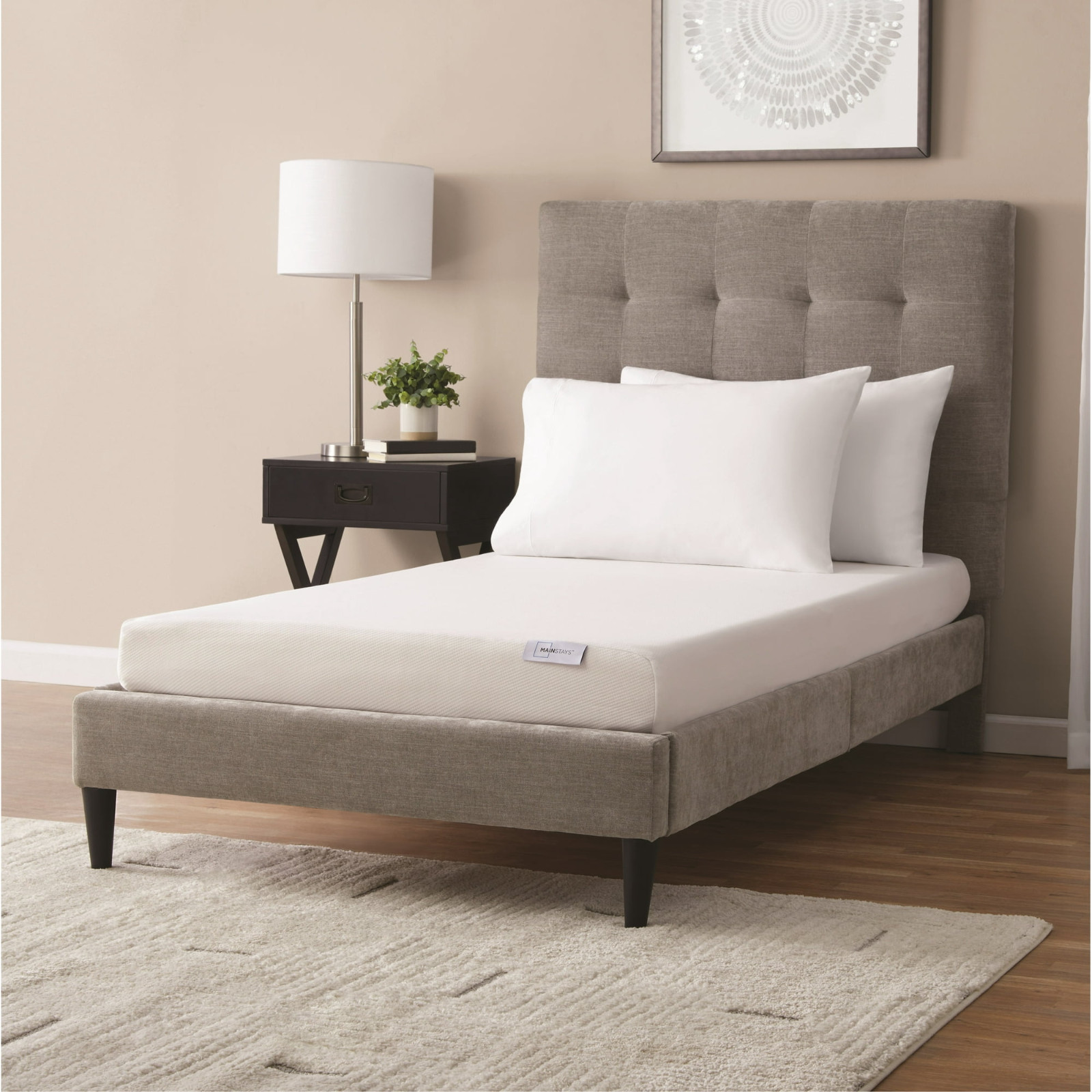 Mainstays 6” Medium Firm Memory Foam Mattress, Twin gallery