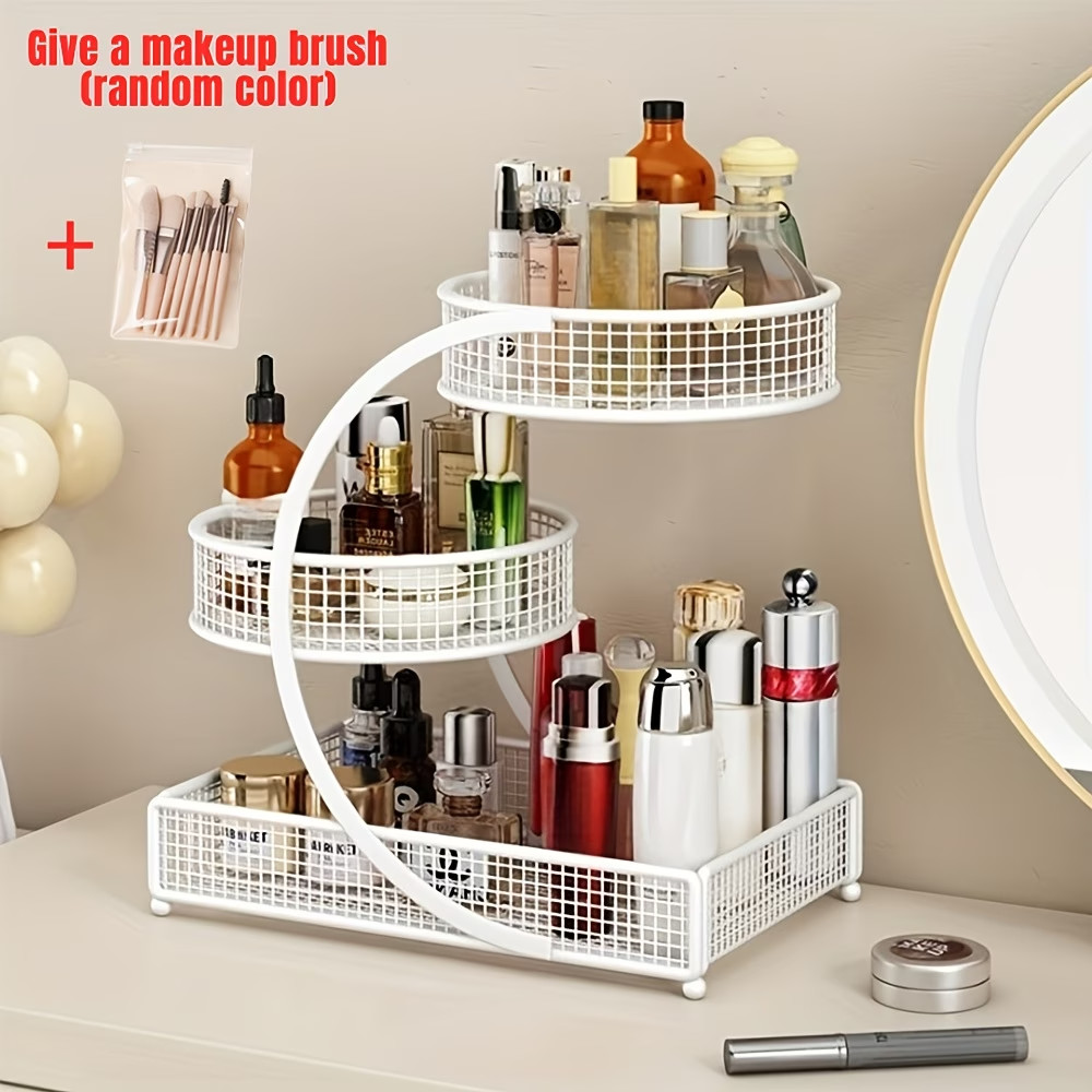 A Storage Rack for Painted Metal Cosmetics gallery