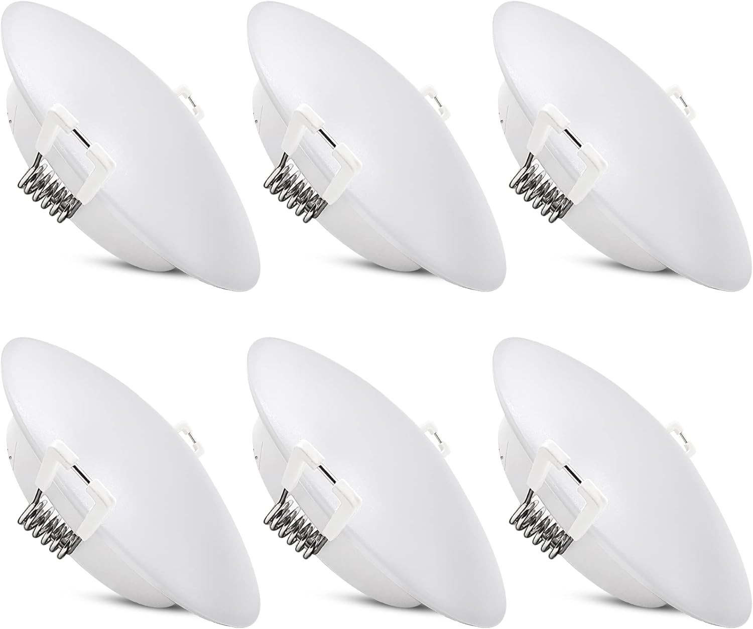4.5Inch LED RV Interior Light Recessed Mount - 6 Packs, 12V RV Puck Light, 4000K gallery