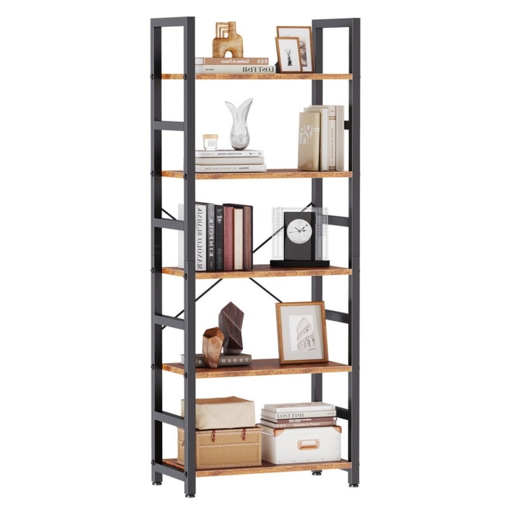 5 Bookshelf, Free Standing Shelf, Bookcase Shelf Storage Organizer gallery