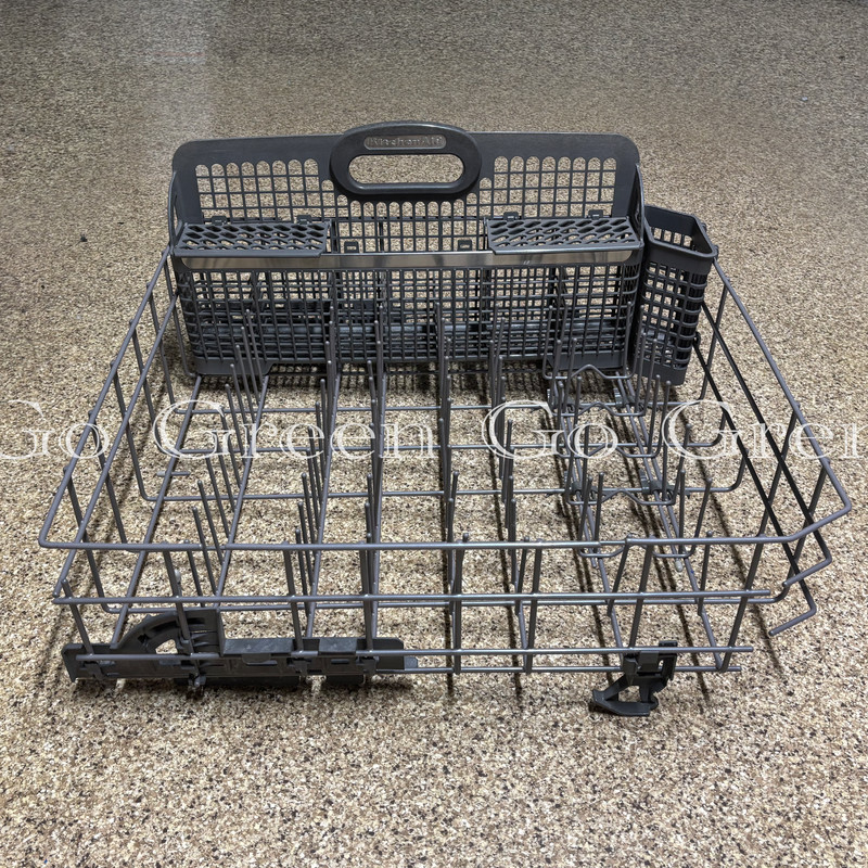 KitchenAid Dishwasher KDTE254EBL1 Lower Dish Rack P/N W11498446 W10554952 gallery