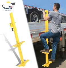 2-Step Truck Deck Steps – 450LBS+ Load Capacity, Heavy Duty Ladder for Flatbeds