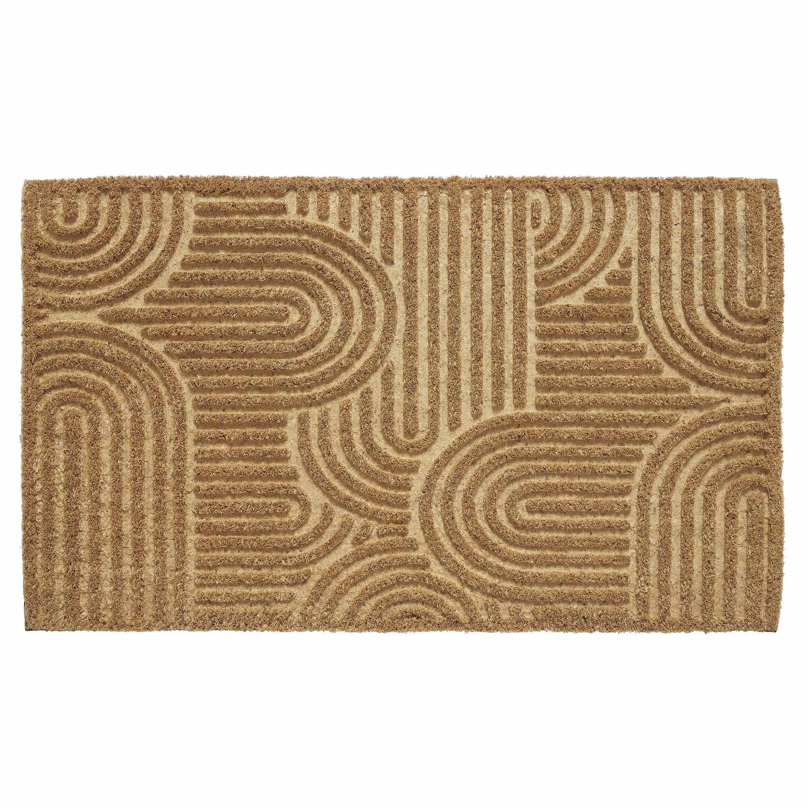 Beautiful Geometric Doormat 18"x30" Natural by Drew Barrymore gallery