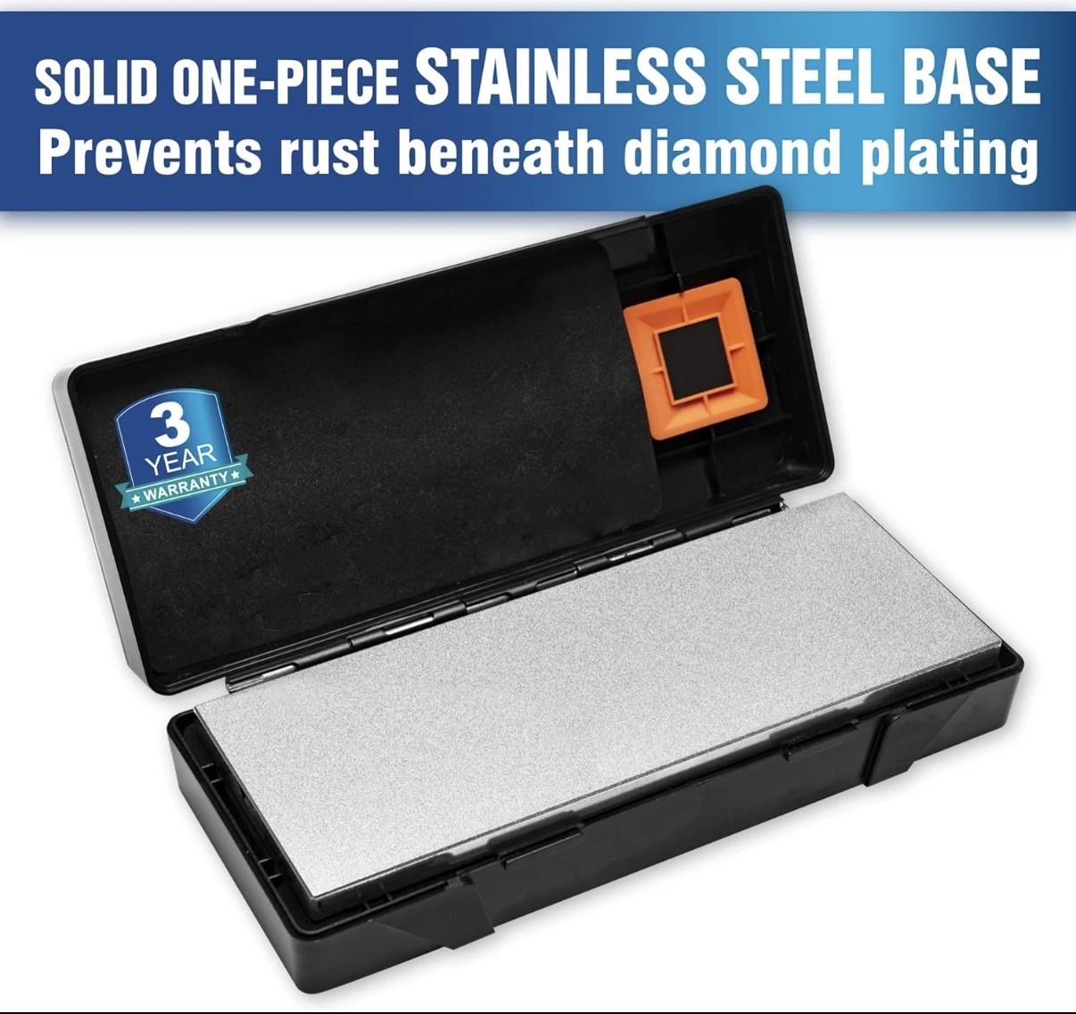 SHARPAL 162N Double-Sided Diamond Sharpening Stone Whetstone Knife Sharpener |Co gallery