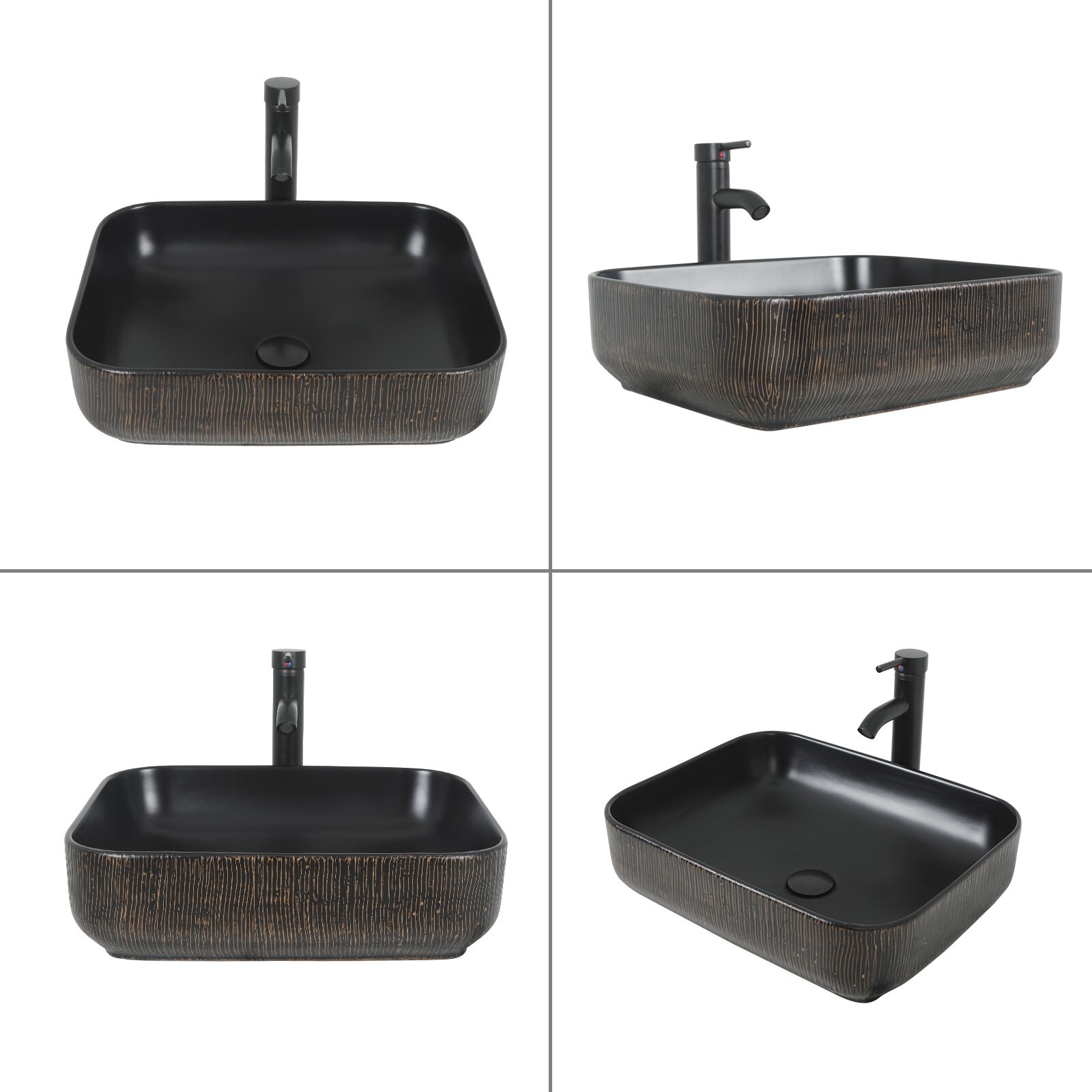 Bathroom Vessel Sink Glass Basin Round Chrome Faucet Pop Up Drain Combo Set gallery