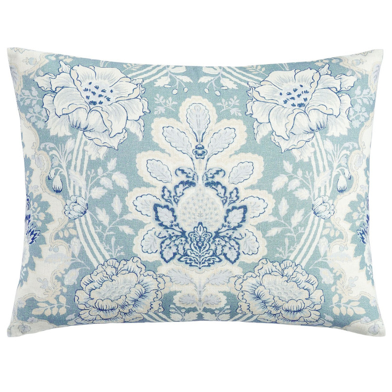 Pottery Barn Kravet Arboretum Petite Floral Reversible Standard Shams gallery