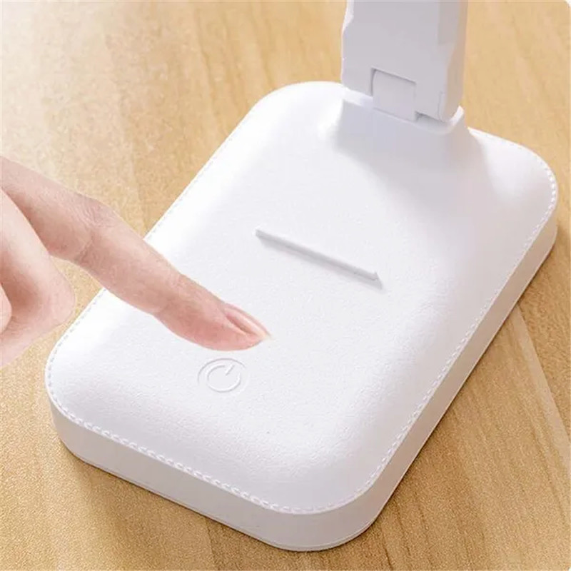 LED Desk Lamp Touch Sensor Reading Foldable Table Lamp Eye Caring Reading Light gallery