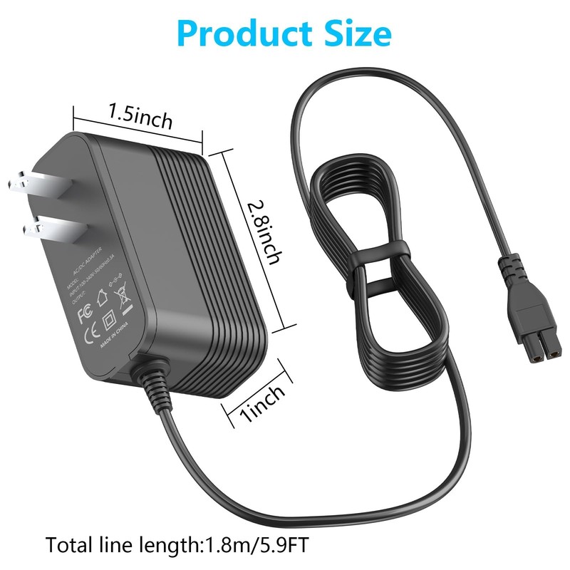 Charger for Robotic Pool Cleaner Compatible with C2 Vision A/B Cordless Vacuum A gallery