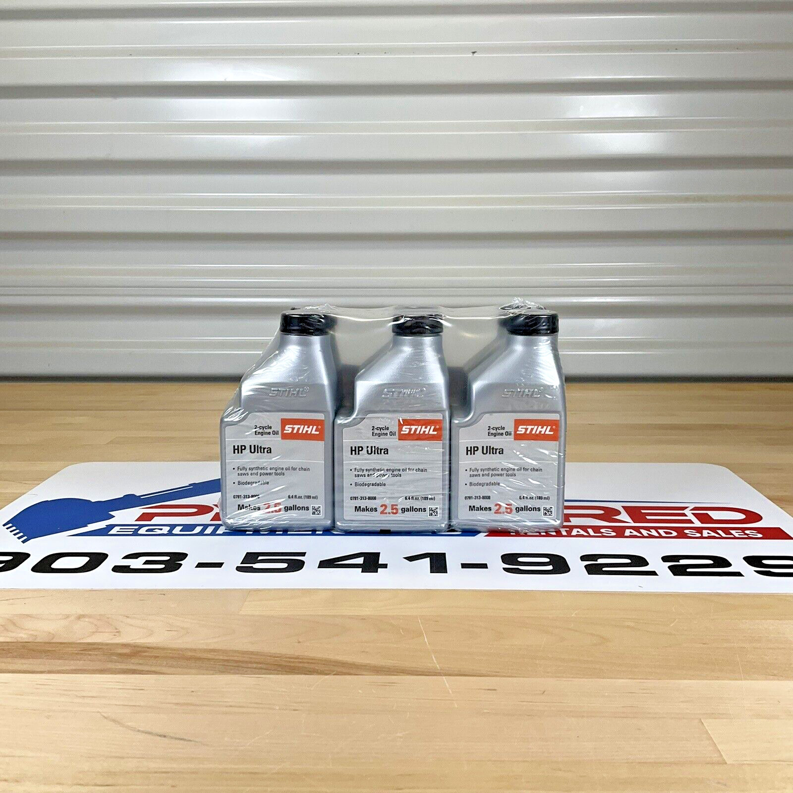 Stihl 2 Cycle Hp Ultra Synthetic Engine Oil Mix 6.4 Oz 2.5 Gallon 6 Pack gallery
