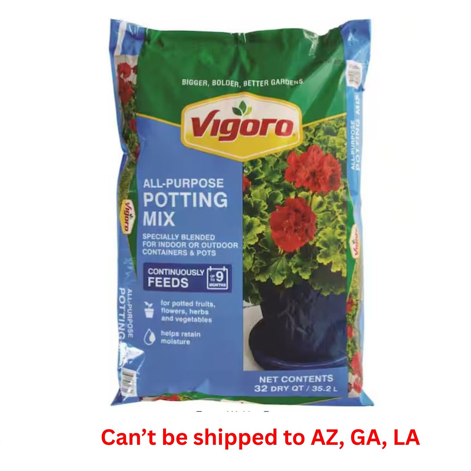 32 Qt. All Purpose Potting Soil Mix for Indoor or Outdoor Use for Fruits, Flower gallery