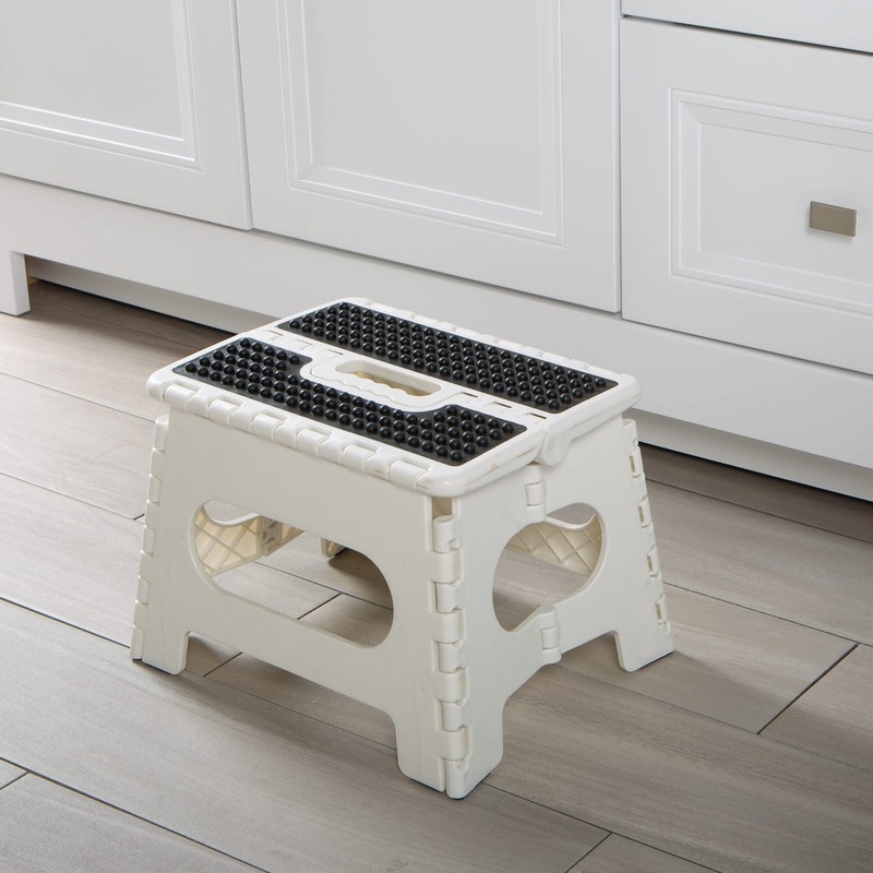 9 Inch Ant-Skid Folding Step Stool Collapsible 200 Pound Capacity Durable gallery
