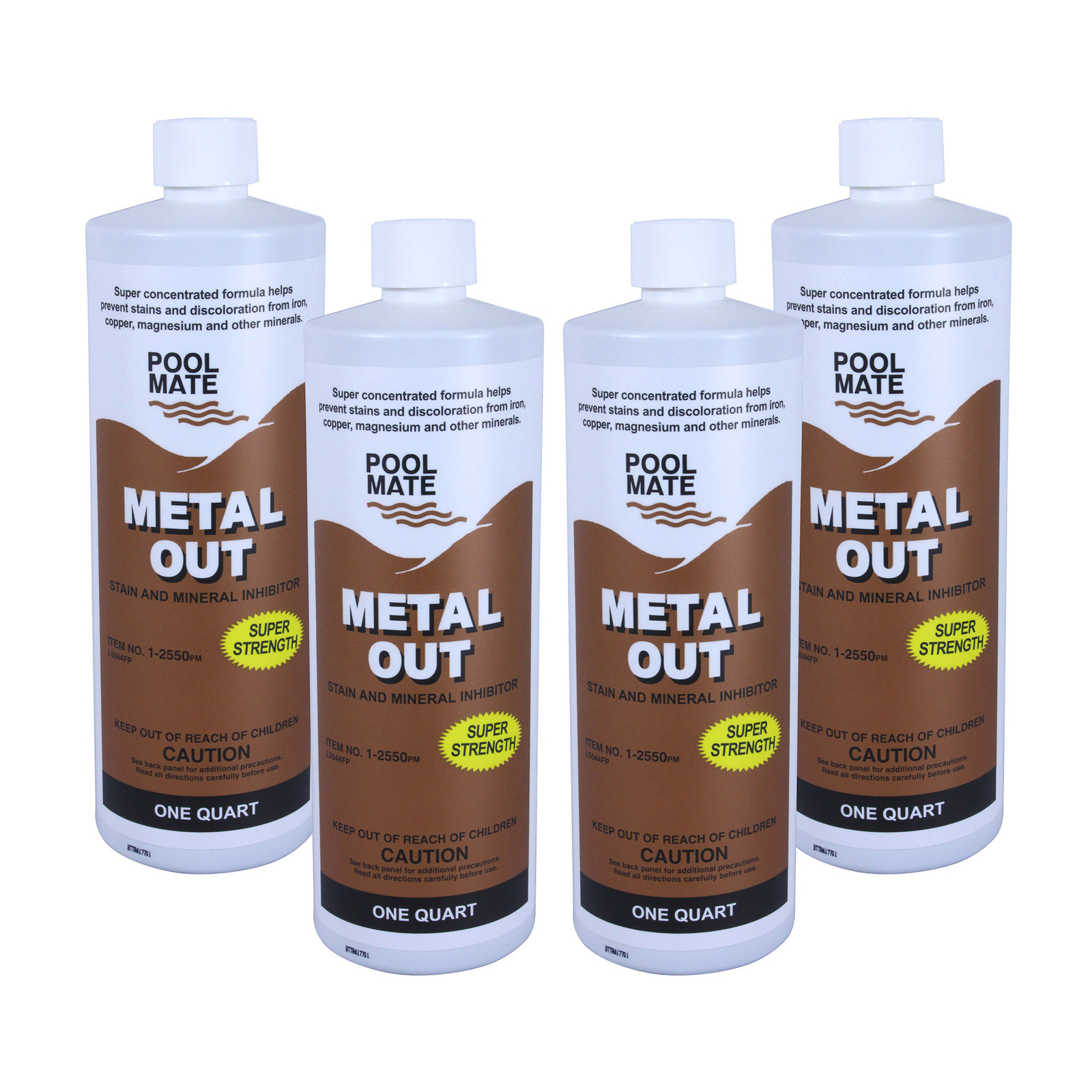 Pool Mate Swimming Pool Metal Out Problem Solving Chemical - 4 Quarts gallery