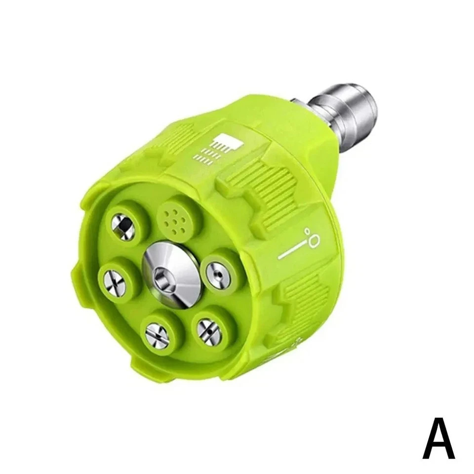 1Pc High Pressure Washer Nozzle Tips 6-in-1 Adjustable for Power Washer 1/4 Inch gallery