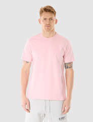 G WEST MENS SOLID CREW NECK TEE – PINK