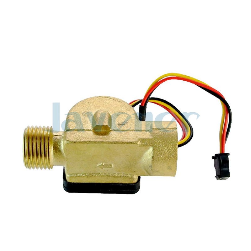 G1/2" 1-30L/min Water Flow Sensor Switch Flow Meter Flowmeter Water Control gallery